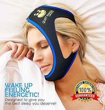 Anti Snoring Chin Strap Most Effective Snoring Solution And Anti Snoring Devices Snoring Chin Strap Stop Snoring Sleep Aid For Men And Women - 