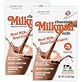 MILKMAN Chocolate Milk Powder - Dry Milk Powder - Real Milk, Real Convenient with 18g of Protein - Contains Vitamins A&D, Natural Dry Milk - Shelf Stable, Hormone Free, Kosher, Easy to Store - Made in the USA - 1 Serving / 8 Oz (2 Pack)