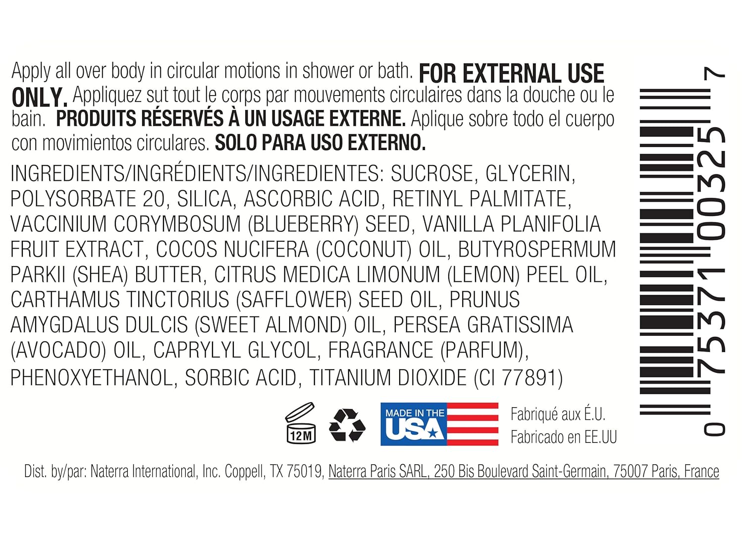 Tree Hut Lemon Blueberry Tart Shea Sugar scrub, 18oz, Ultra Hydrating & Exfoliating Scrub for Nourishing Essential Body Care : Beauty