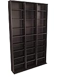 Atlantic Oskar 756 Media Storage Cabinet – Protects & Organizes Prized Music, Movie, Video Games or Memorabilia Collections, 