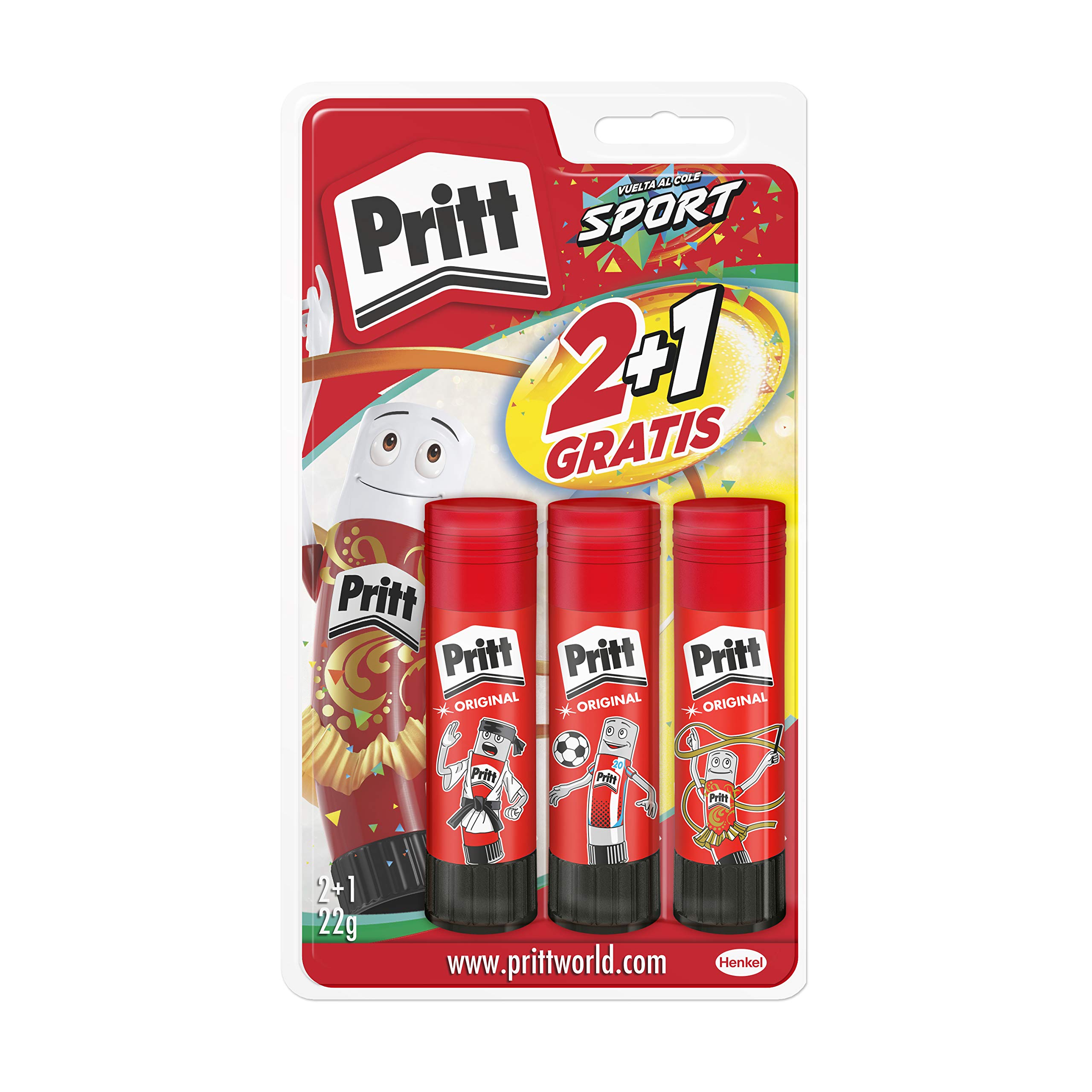 Pritt Barra Adhesiva, pegamento infantil