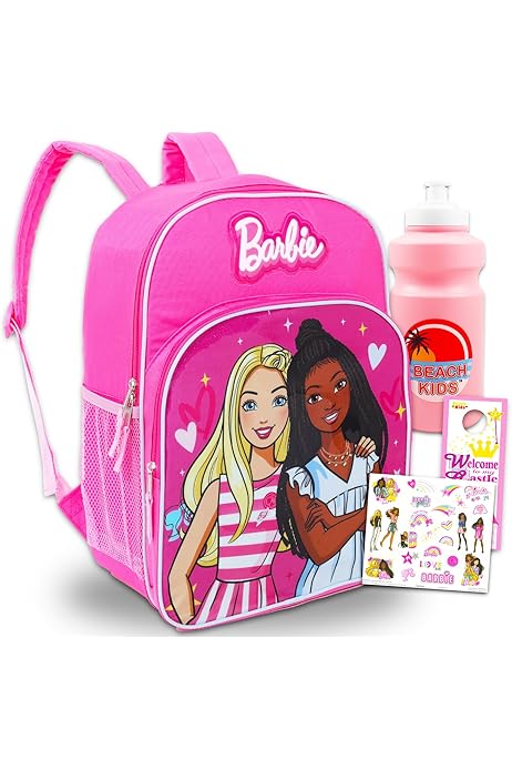 Barbie Bag Barbie Piece Backpack Set, Sparkle Shine With This