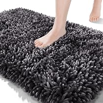 Yimobra Bathroom Rugs Sets 2 Piece, Luxury Shaggy Extra Thick ...