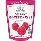 NATIERRA Nature's All Foods Organic Freeze-Dried Raspberries | Non-GMO & Vegan | 1.3 Ounce