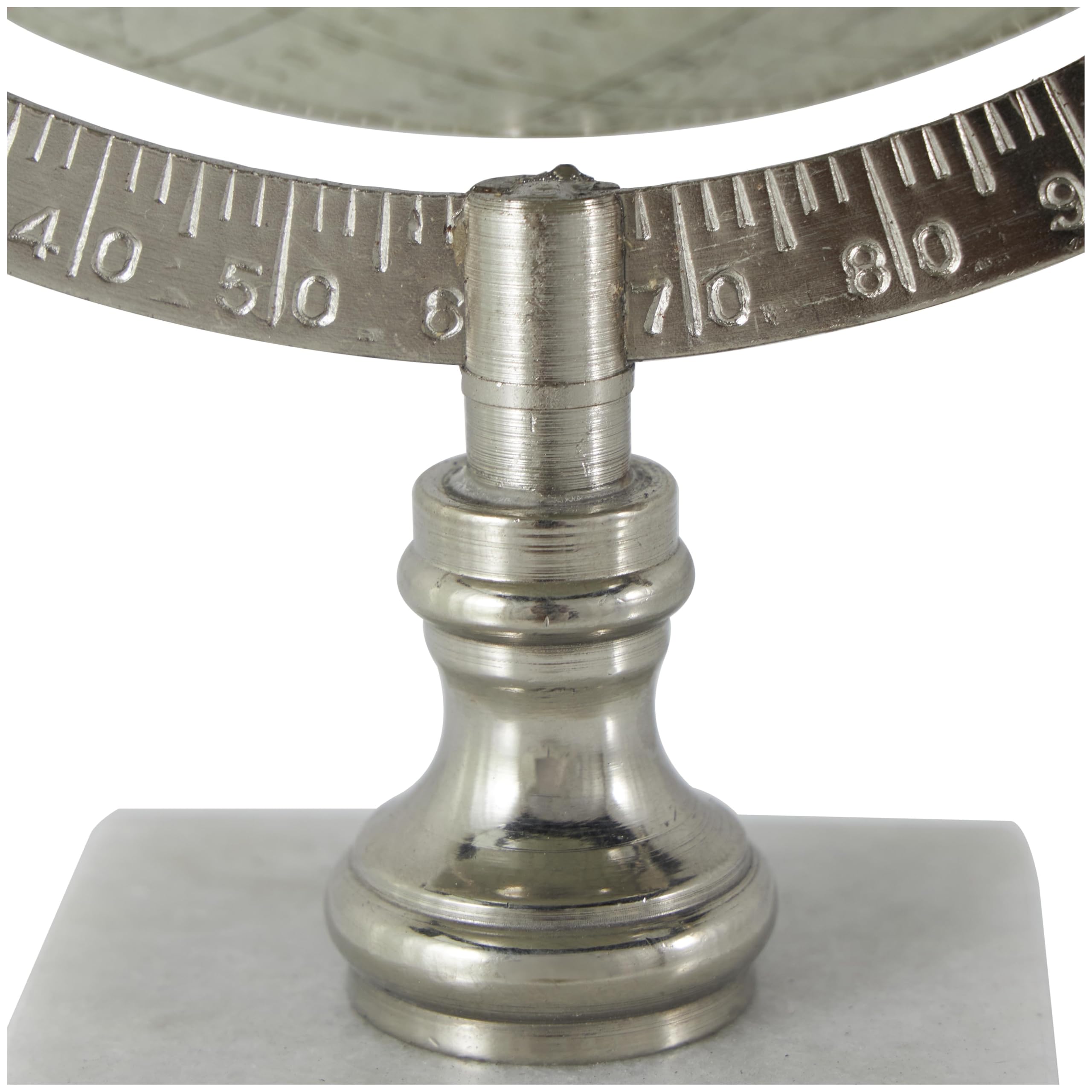 Deco 79 Marble Globe with Marble Base, 7