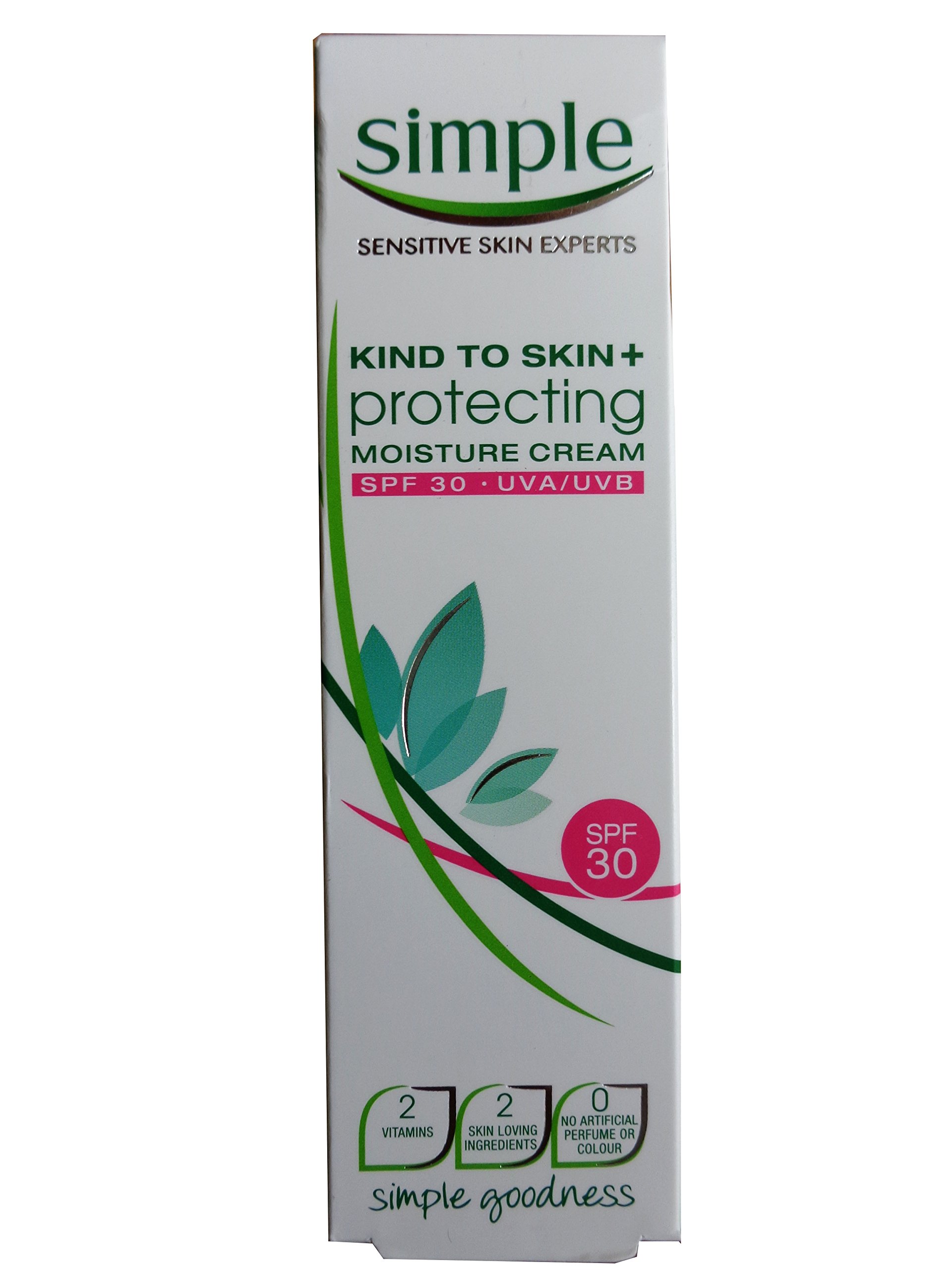simple kind to skin protecting moisture cream