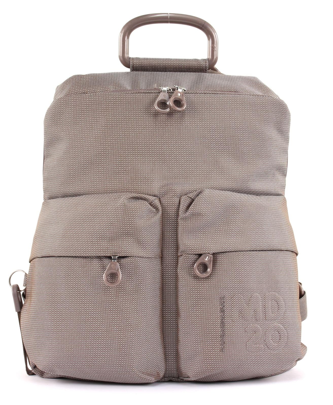 Mandarina Duck Women's Md 20 P10qmtz4 Backpack, Taupe2, 31x35x13(LxHxW)