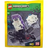 LEGO Minecraft: Spider Minifigure and Skeleton (Ages 6+)