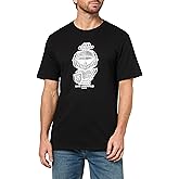 KARL LAGERFELD Mens Crewneck Short Sleeve Karl Armour Graphic Relaxed Fit T-Shirt