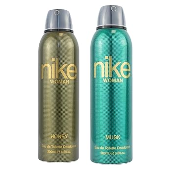 Nike Honey + Musk Deodorant For Woman- Pack Of 2 (200ml Each)