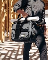 ToughBuilt TOU-EL-1-M Small Laptop Bag Hard Body Padded Fits 13-17 Inch view 8