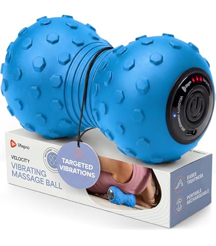 rosenquarz roller mit vibration Booster Peanut Massage Ball For Muscle Relax – Boosterfit main image 1