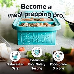 Souper Cubes 1 Cup Silicone Soup Freezer Molds with