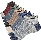 Mottee&Zconia Ankle Low Cut Socks for Men/Women Short Cotton Casual Anti-Skid Moisture Wicking Socks