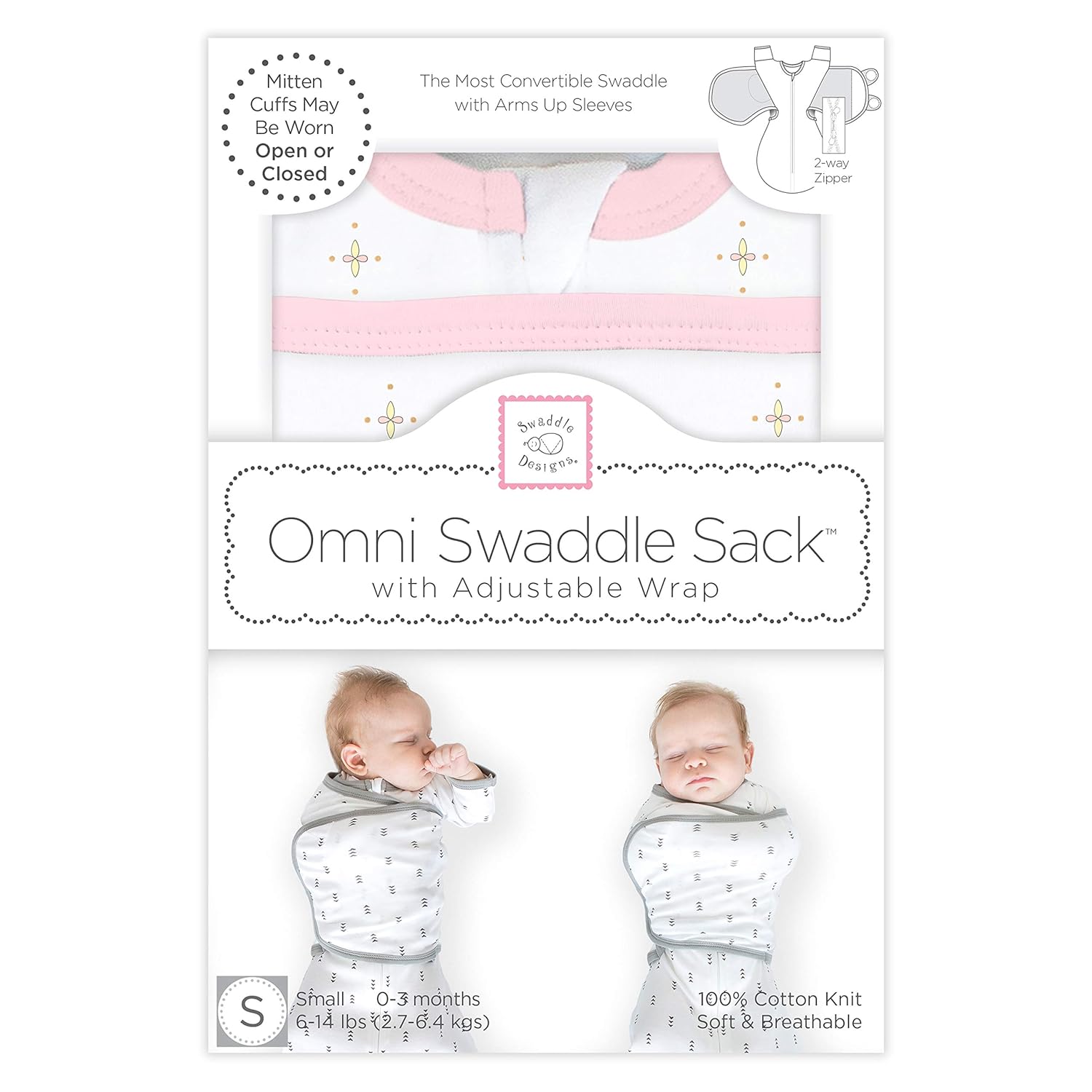 arms up swaddle sack