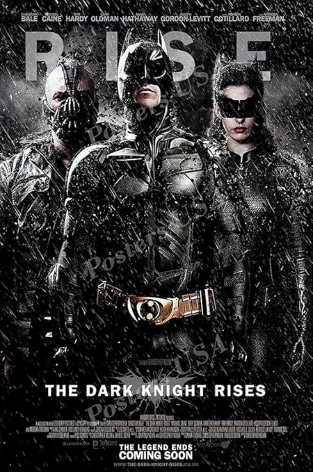 Amazon.com: Posters USA - DC The Dark Knight Rises Batman Movie ...