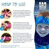 Ear Band-It Ultra Swimming Headband Large Black Doctor Recommended view 8