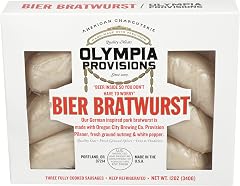 Olympia Provisions, Pork Bier Brat, 12 Ounce