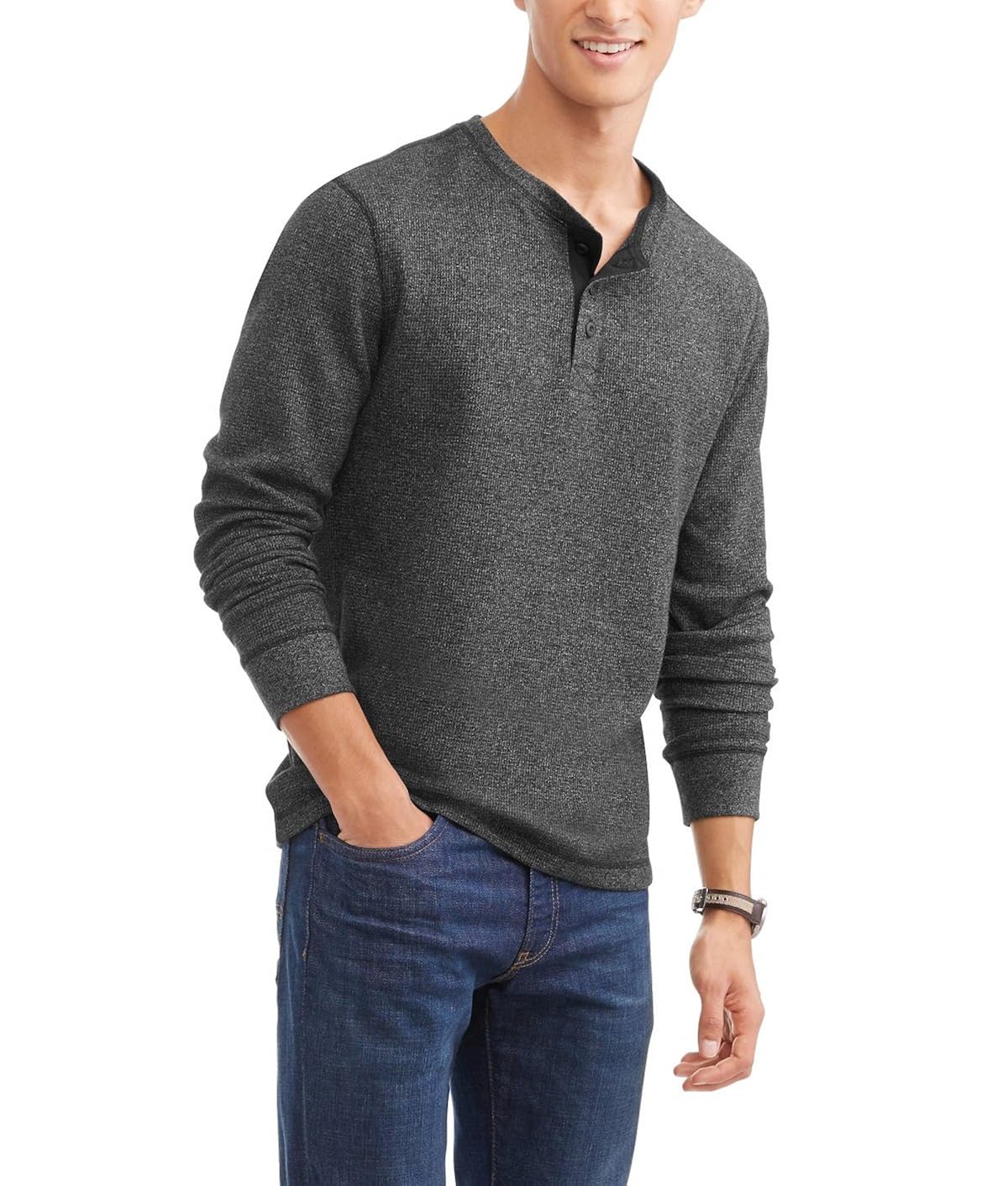 faded glory men's henley