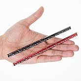 Mr. Pen- 6 Inch Pocket Size Ruler, 2 Pack, Small Architectural Scale | Compact Measuring Tool for Drafting, Drawing, School, Office &amp; Design Work