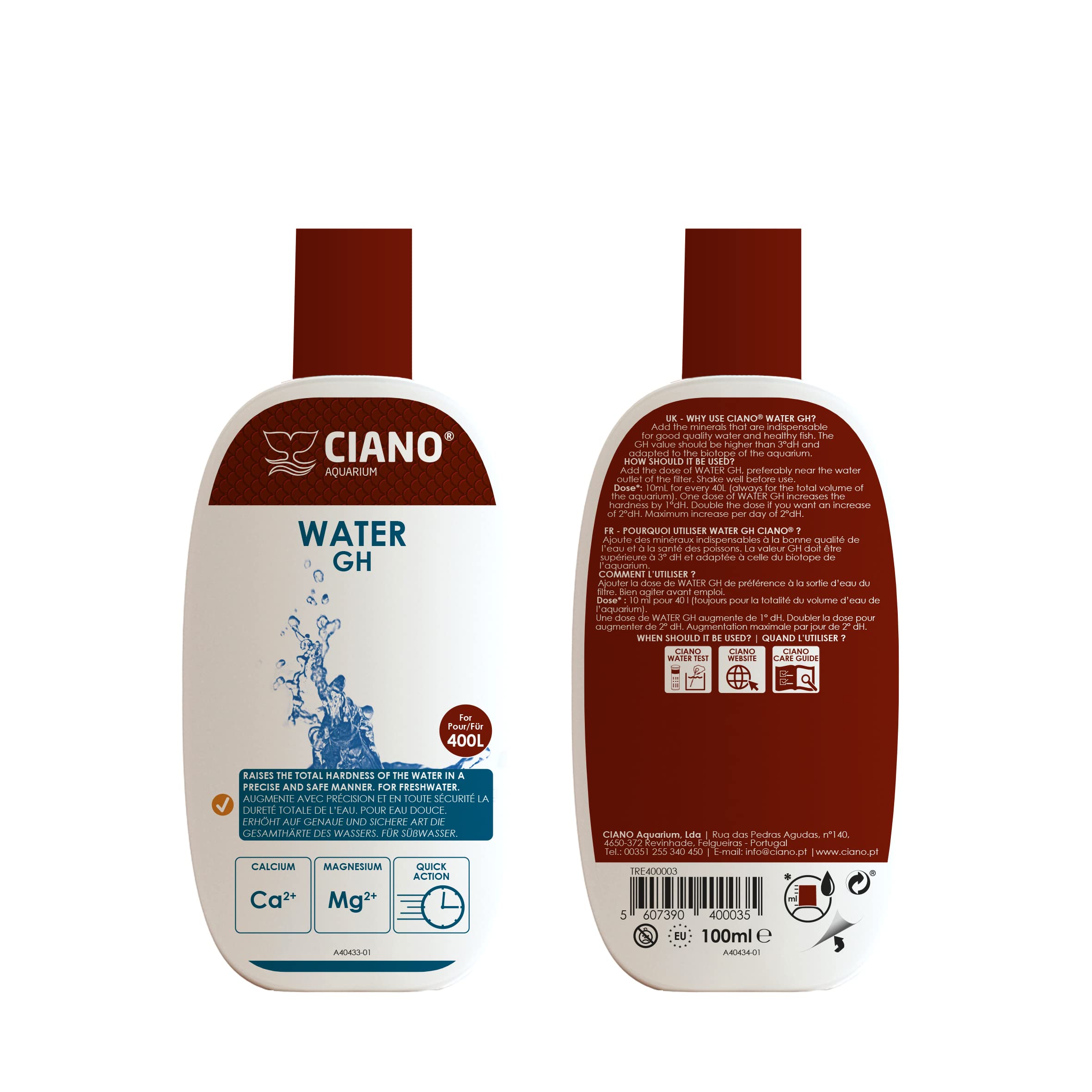 CIANO Aquarium Water Treatment GH 100ml