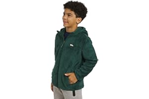 Eddie Bauer Unisex Kids Quest Plush High Pile Faux Sherpa Hooded Jacket