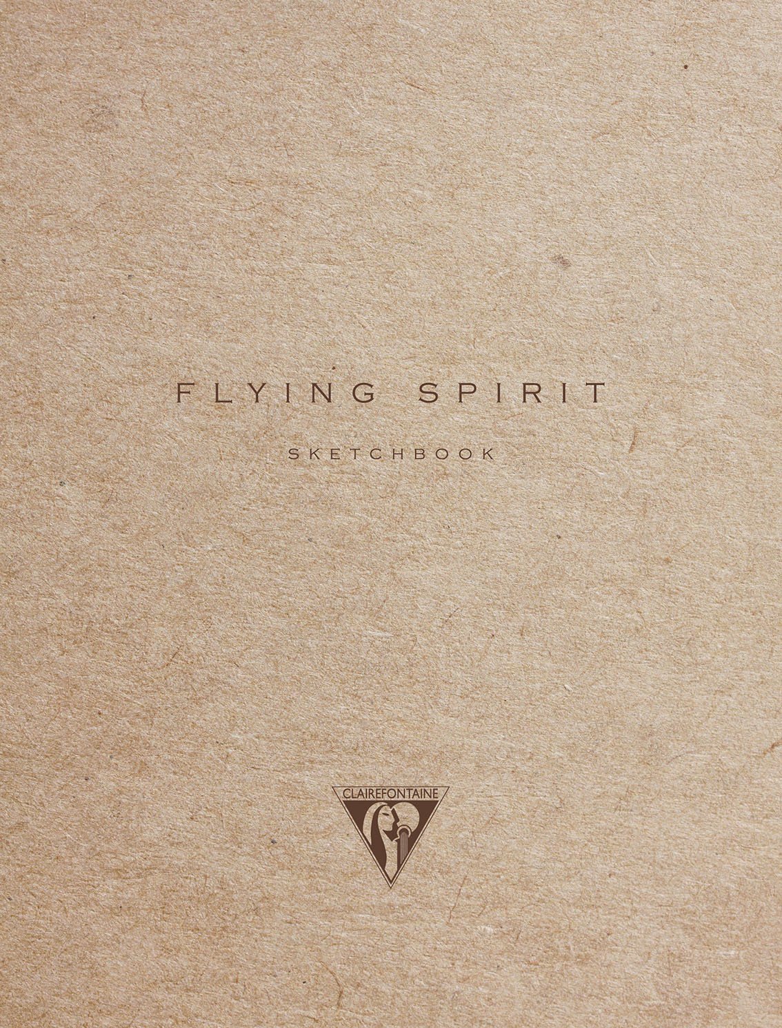 Clairefontaine - Ref 930023C - Flying Spirit Kraft Cover Sketchbook (60 Ivory Pages) - A6 (105 x 148mm) in Size, 90gsm Ivory Drawing Paper - Assorted Designs (Pack of 5)