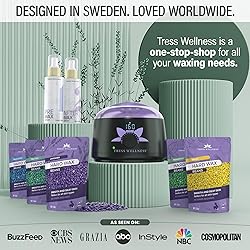 Tress Wellness Waxing Kit for Brazilian Wax - Easy