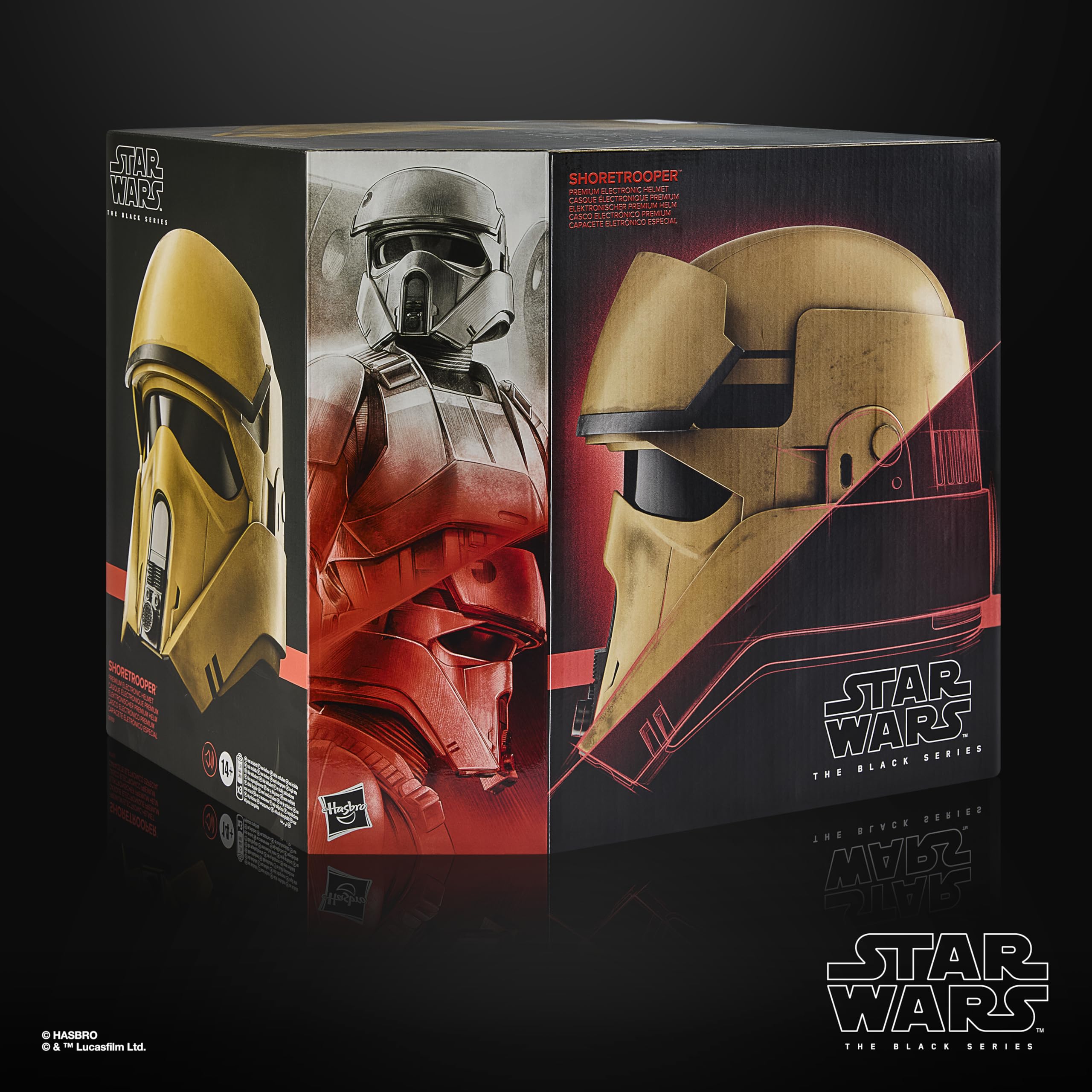 Star Wars The Black Series Shoretrooper elektronischer Premium Rollenspiel-Helm für Erwachsene 2