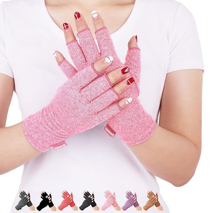 DISUPPO Arthritis Gloves Women and Men Relieve Pain from Rheumatoid