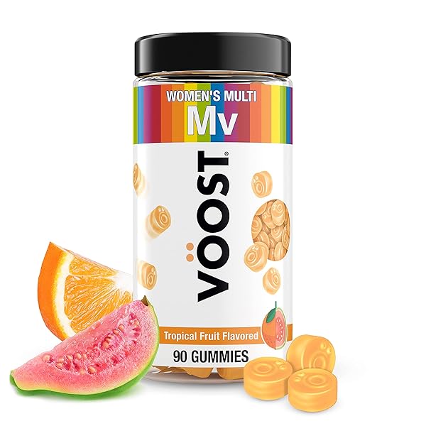 VOOST, WOMEN’S MULTIVITAMIN GUMMIES, SUPPLEMENT WITH VITAMIN A,...