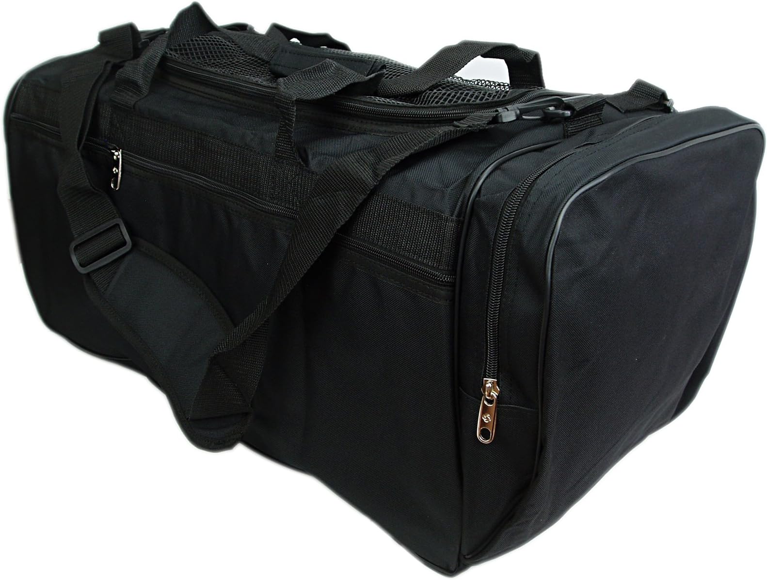 PROWIN1 Black 28" Equipment Bag Taekwondo Karate MMA Gym Mesh Gear Bag for Martial Arts