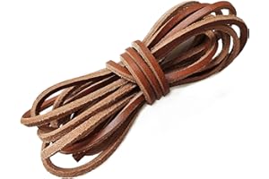 Analys CC Genuine Leather Shoelaces with Lacing Needle