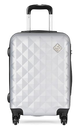 Pronto Naples ABS 65 cms Silver Hardsided Check-in Luggage (7808 - SL)