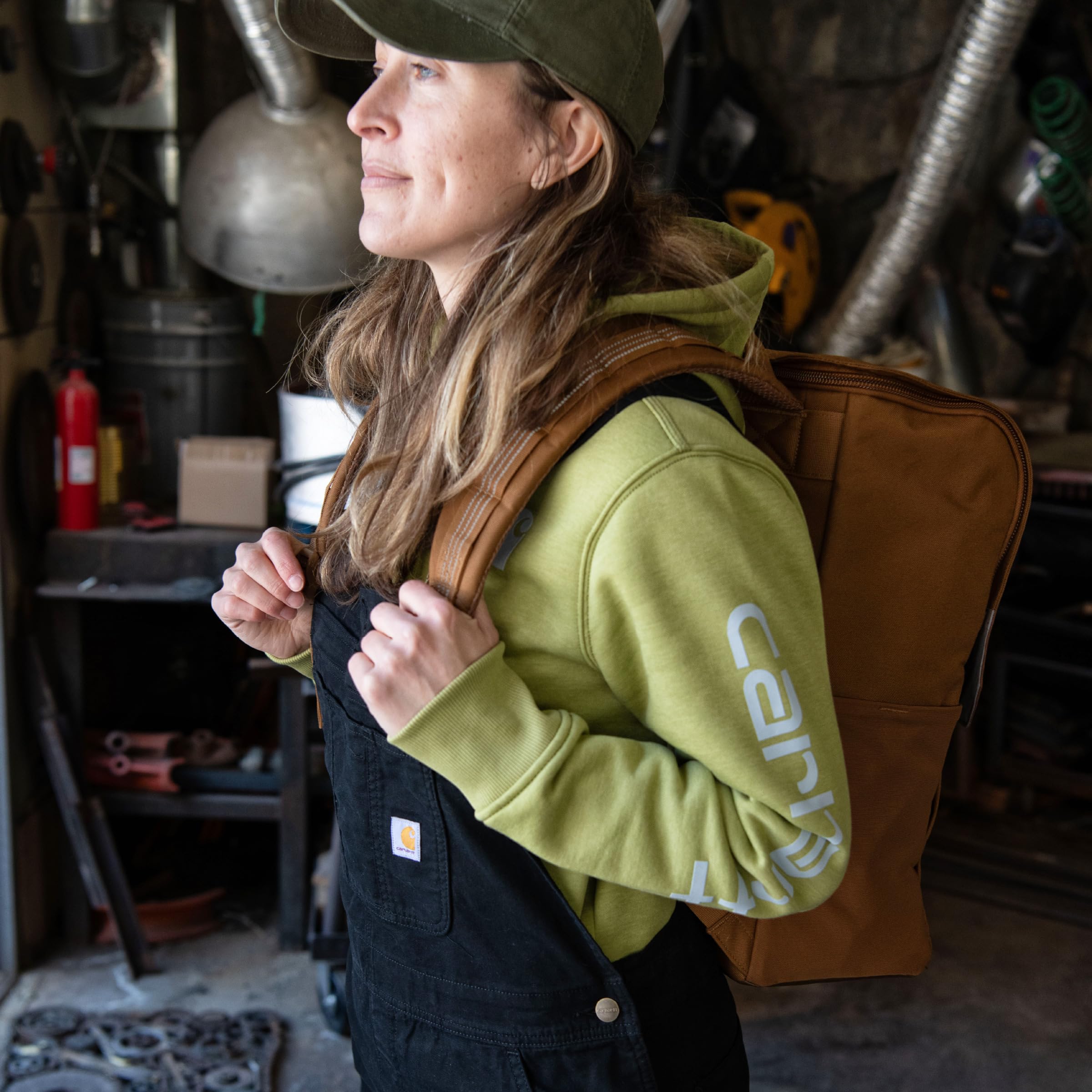 Carhartt Gear B0000442 21L Top-Load Laptop Backpack - One Size Fits All - Carhartt Brown