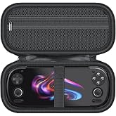 Case for Retroid Pocket 6, Retroid Pocket 5, Retroid Pocket G2 Handheld Game Console, Black (Black)