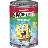 Campbell's SpaghettiOs SpongeBob Canned Pasta With Meatballs, 15.6 oz Can