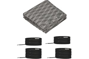 PATIKIL Gravity Chair Replacement Fabric, Anti-Gravity Chair Cloth Recliners Repair Tool Kit with with Cord Lace for Patio Ou