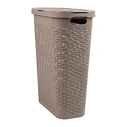 Mind Reader 40L Slim Laundry Hamper, Clothes