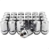 Wheel Accessories Parts Set of 24 14x1.5 Lug Nuts fit GM 9596070 611-236 Wheel Lug Nut (Chrome)
