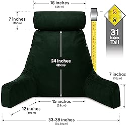 Husband Pillow XXL Aspen Edition, Adult Reading Sit