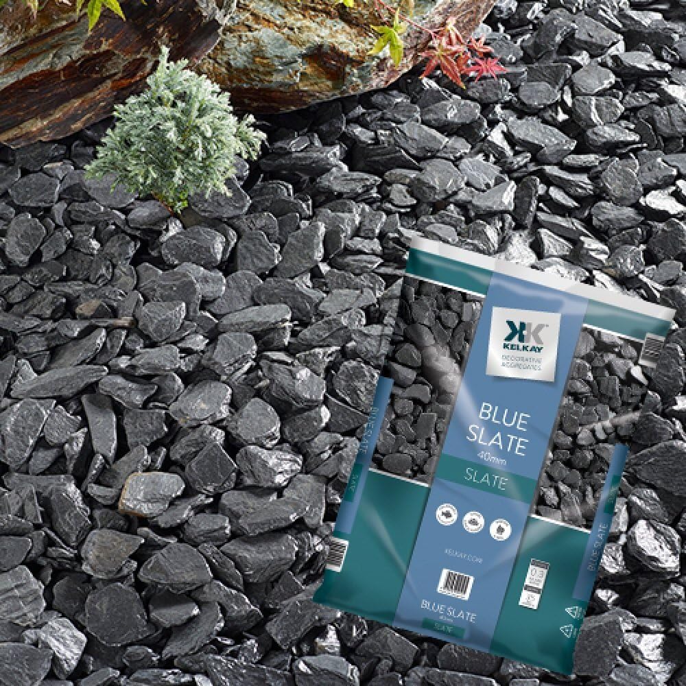 Blue Slate Chippings Amazon.co.uk Garden & Outdoors