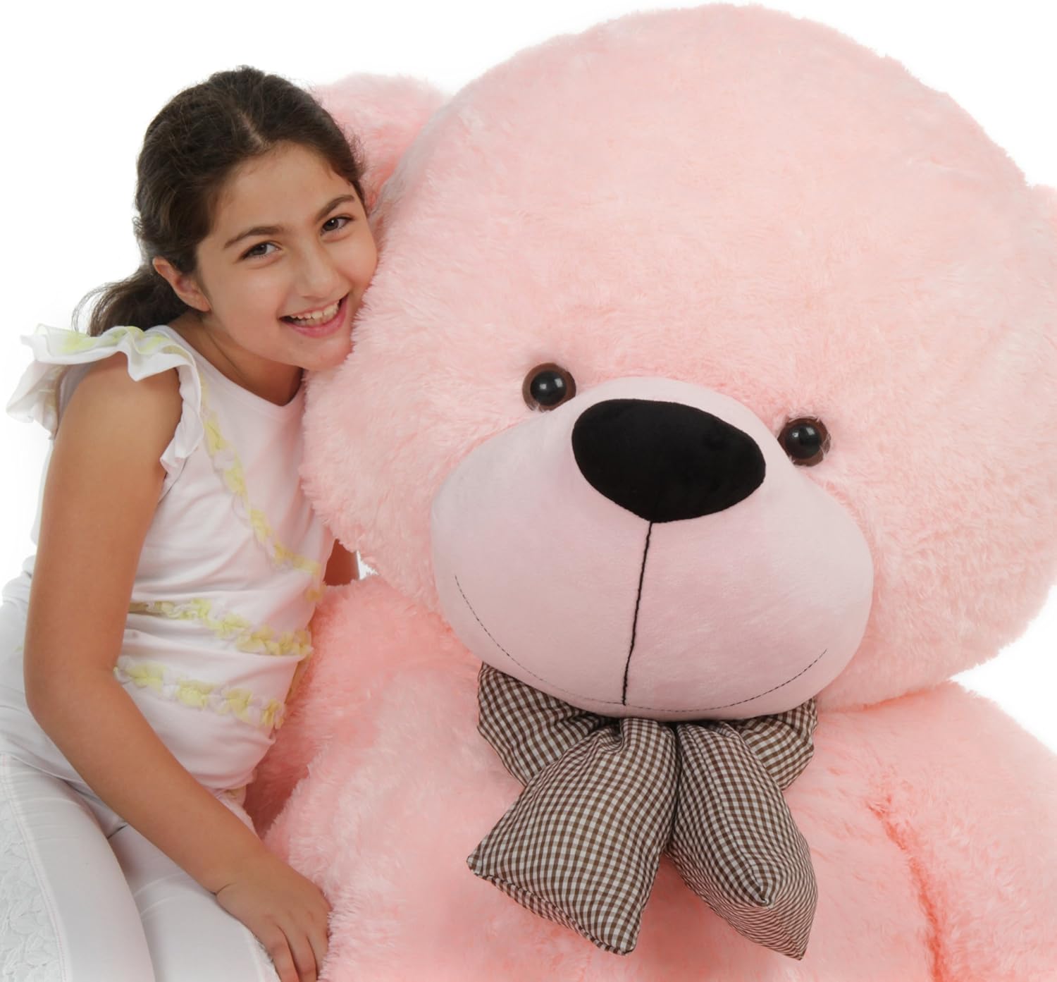 teddy bear 6 feet pink