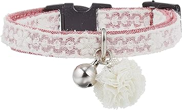 Amazon キャット アモック Cat Amo K 0 猫首輪 ポンポンレース M Red キャット アモック Cat Amo K 首輪 通販