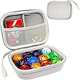 FCDYLBD Toy Organizer Case Compatible with Bakugan Battle Planet, BakuCores, Armored Alliance, Geogan Rising, Toy Organizer Storage Container Holder (12, Grey)