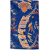 Northwest New York Knicks NBA Beach Towel, Quick-Dry, Soft & Absorbent Lightweight Travel Essentials for Pool or Bath, 40 x 72 inches