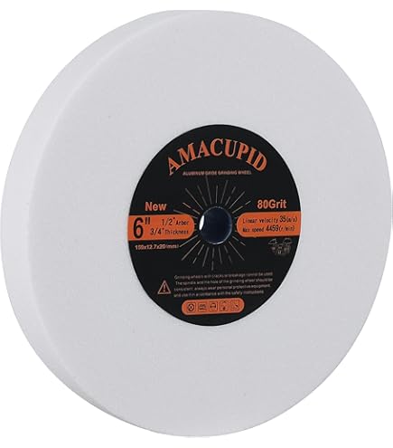 Forney 72403 Schleifscheibe 6 Zoll - Verglaste Aluminiumoxid Scheibe Für Schleifmaschinen