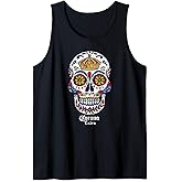Corona Extra Sugar Skull Tank Top
