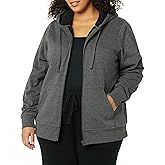 Amazon Essentials Women's Sherpa-Lined Fleece Full-Zip Hooded Jacket (Available in Plus Size)