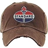 Vintage Standard Oil Patch Dad Hat Embroidered Cap